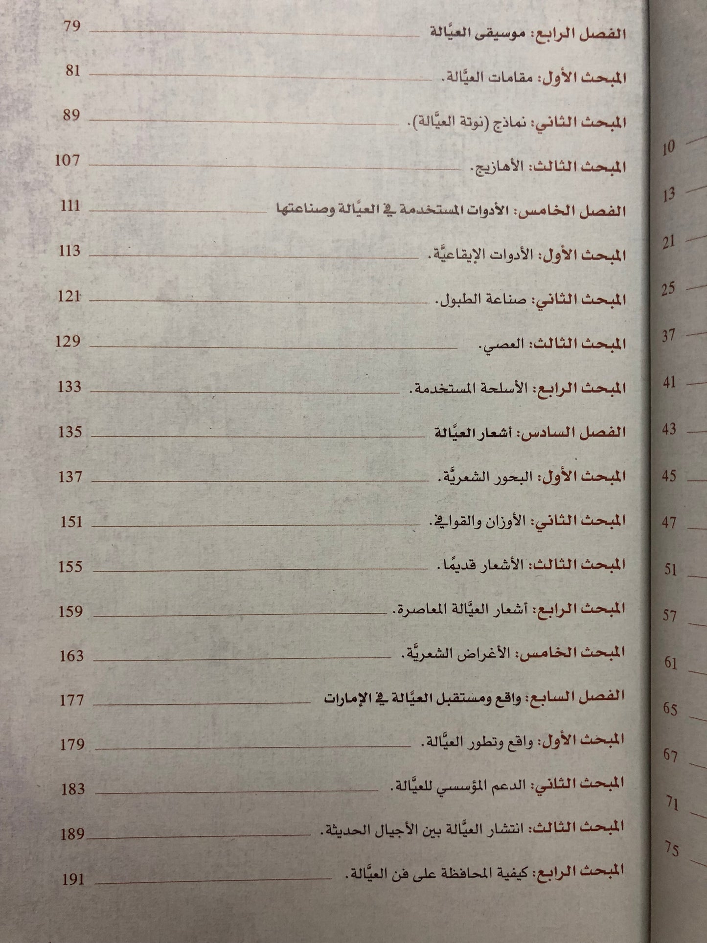 العيالة : الفنون الشعبية