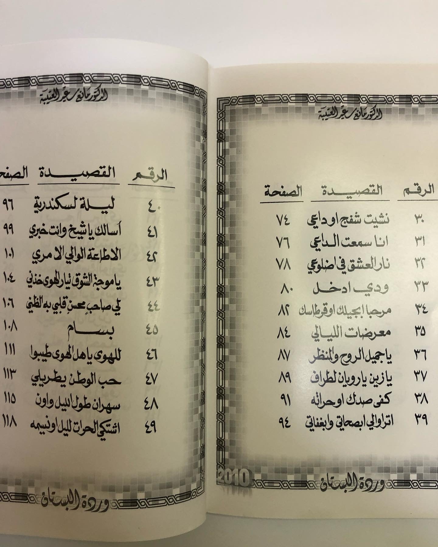 12 وردة البستان : الدكتور مانع سعيد العتيبه رقم (12) نبطي