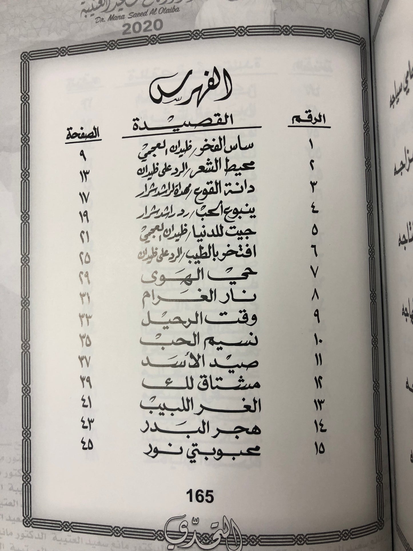 التحدي : الدكتور مانع سعيد العتيبة رقم (37) نبطي