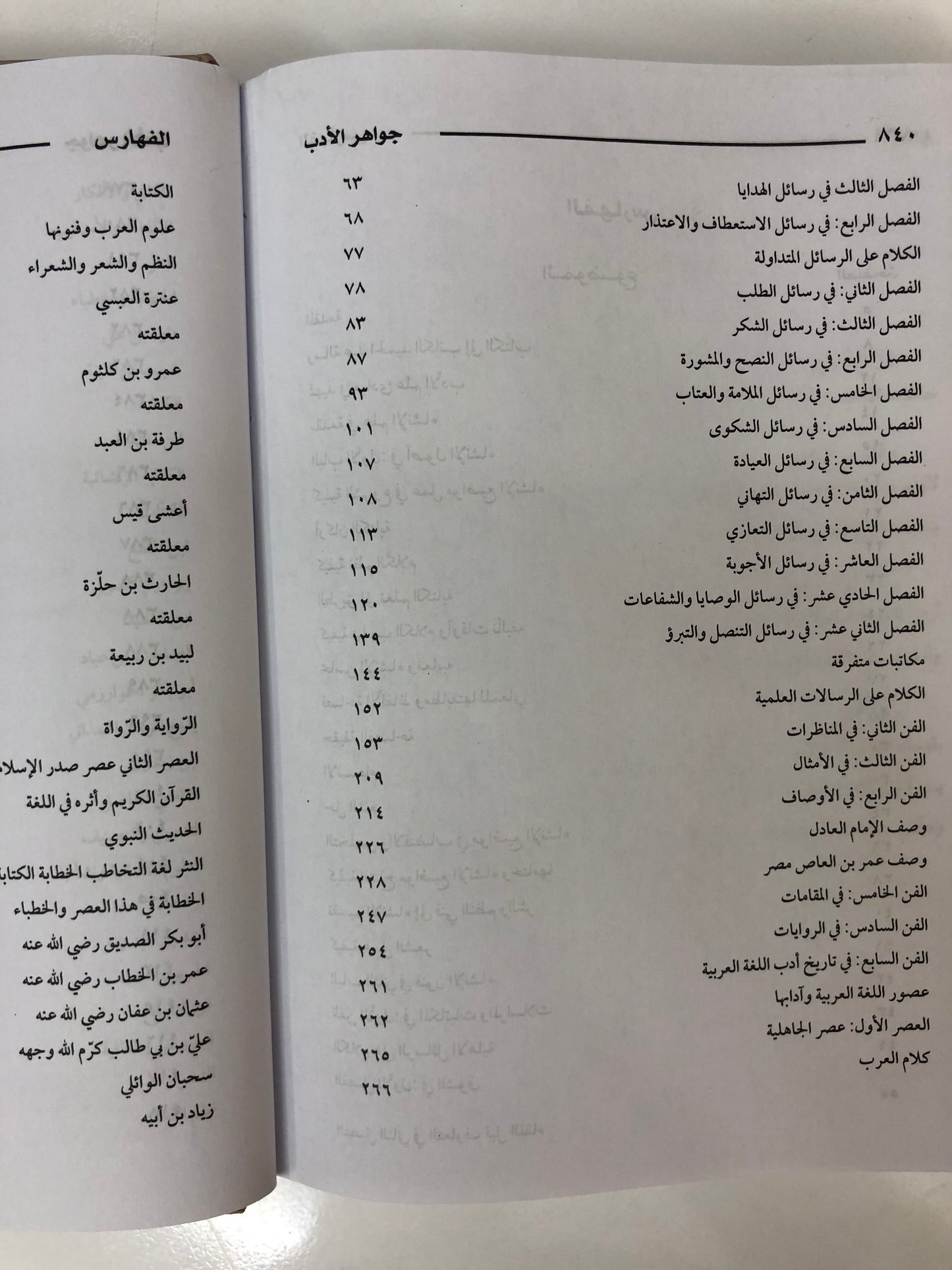 جواهر الأدب في أدبيات وإنشاء لغة العرب : مجلد