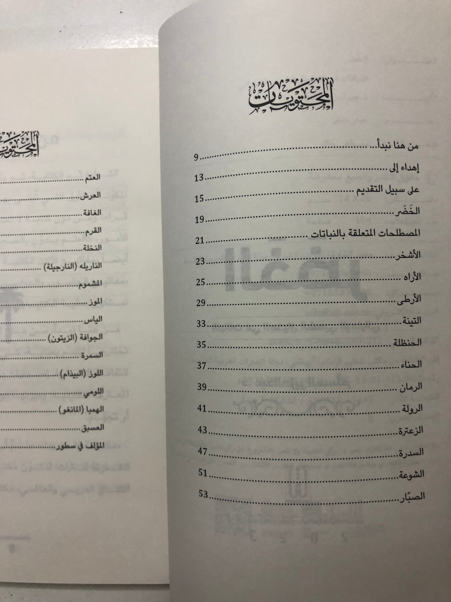 الخضر : النباتات في المخيال الشعبي الإماراتي
