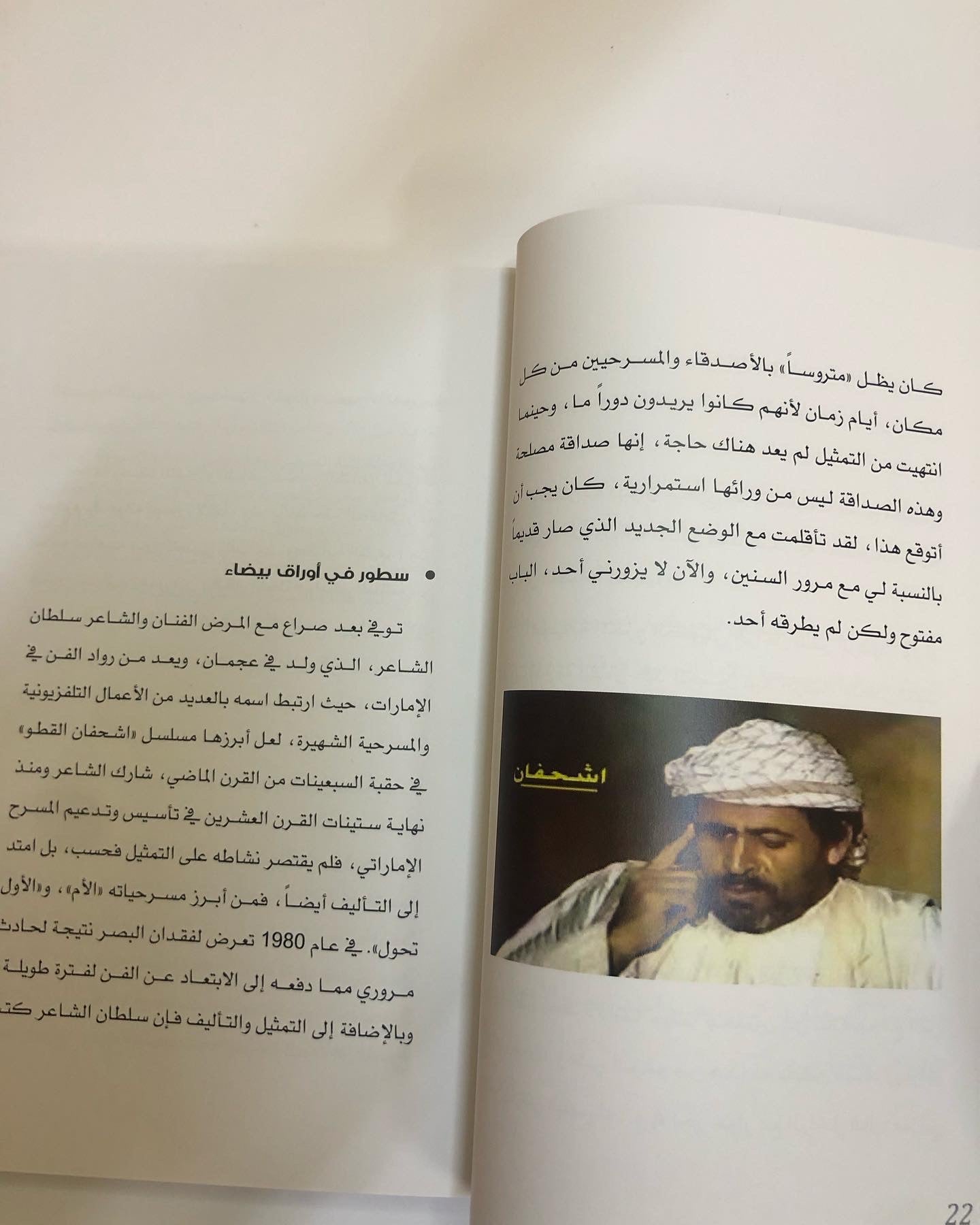 ظل النخلة سلطان الشاعر : سيرةٌ وحياة على دروب الشعر والفن