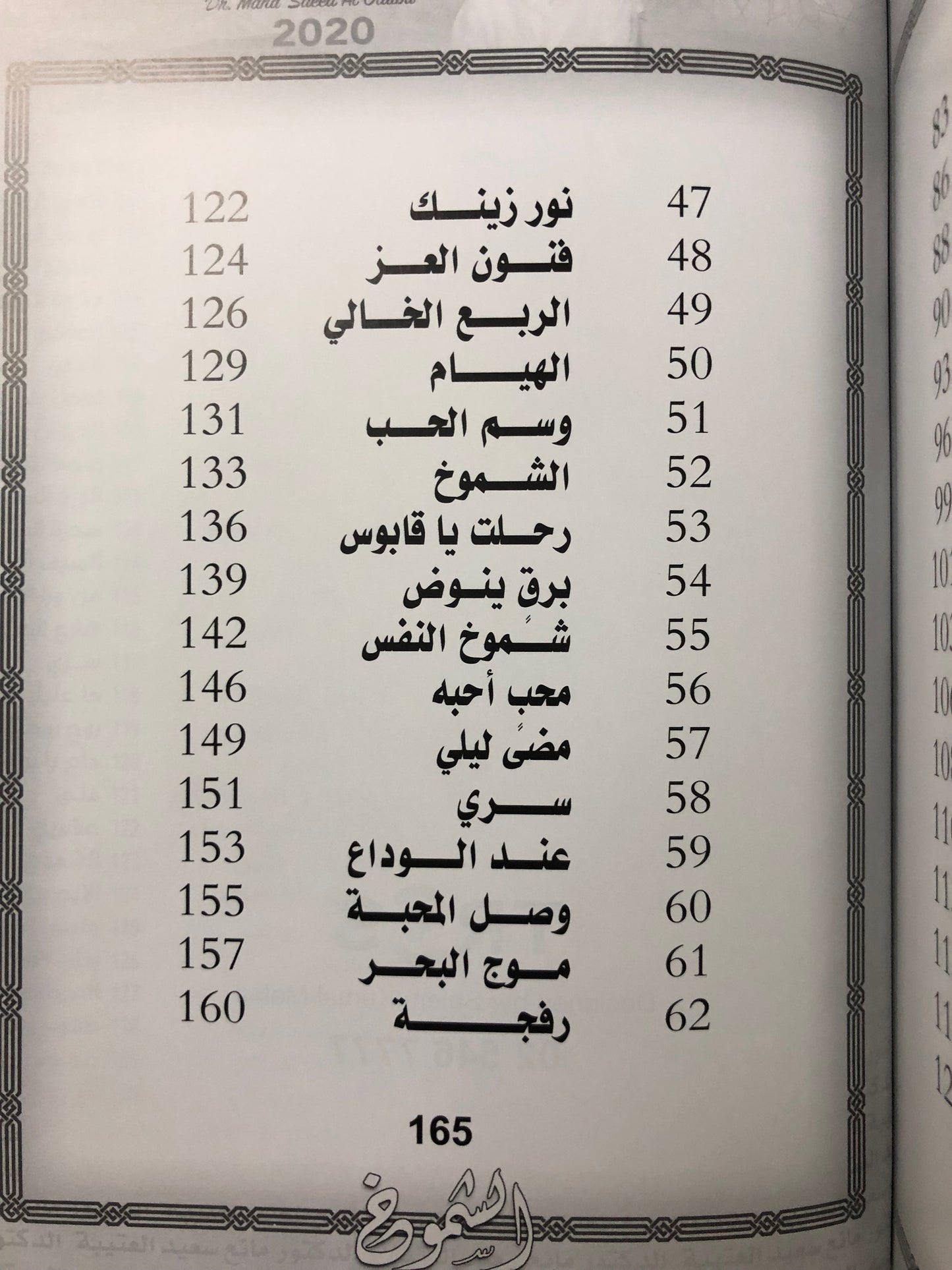 67 الشموخ : الدكتور مانع سعيد العتيبة رقم (67) نبطي