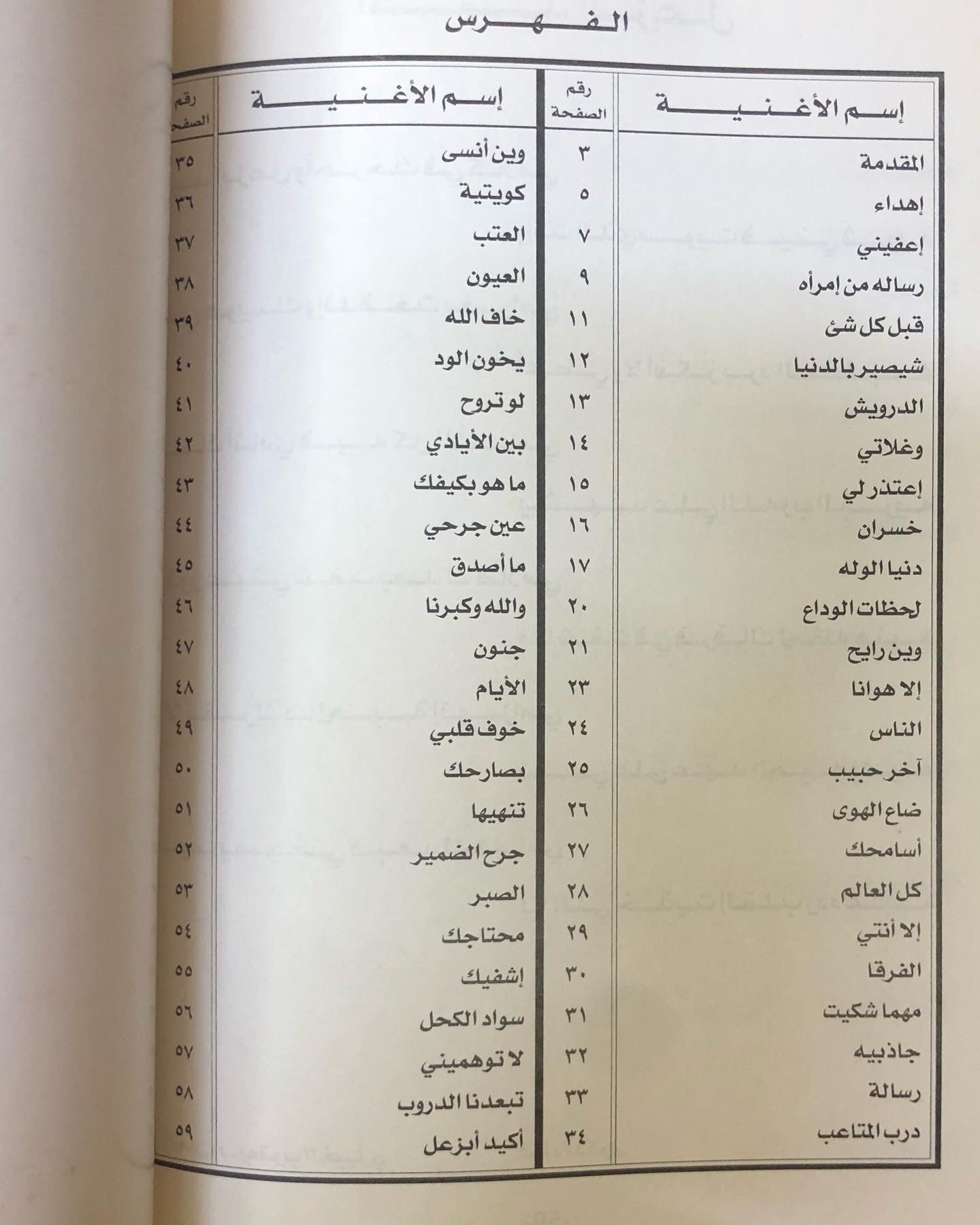 ديوان أغاني علي مساعد