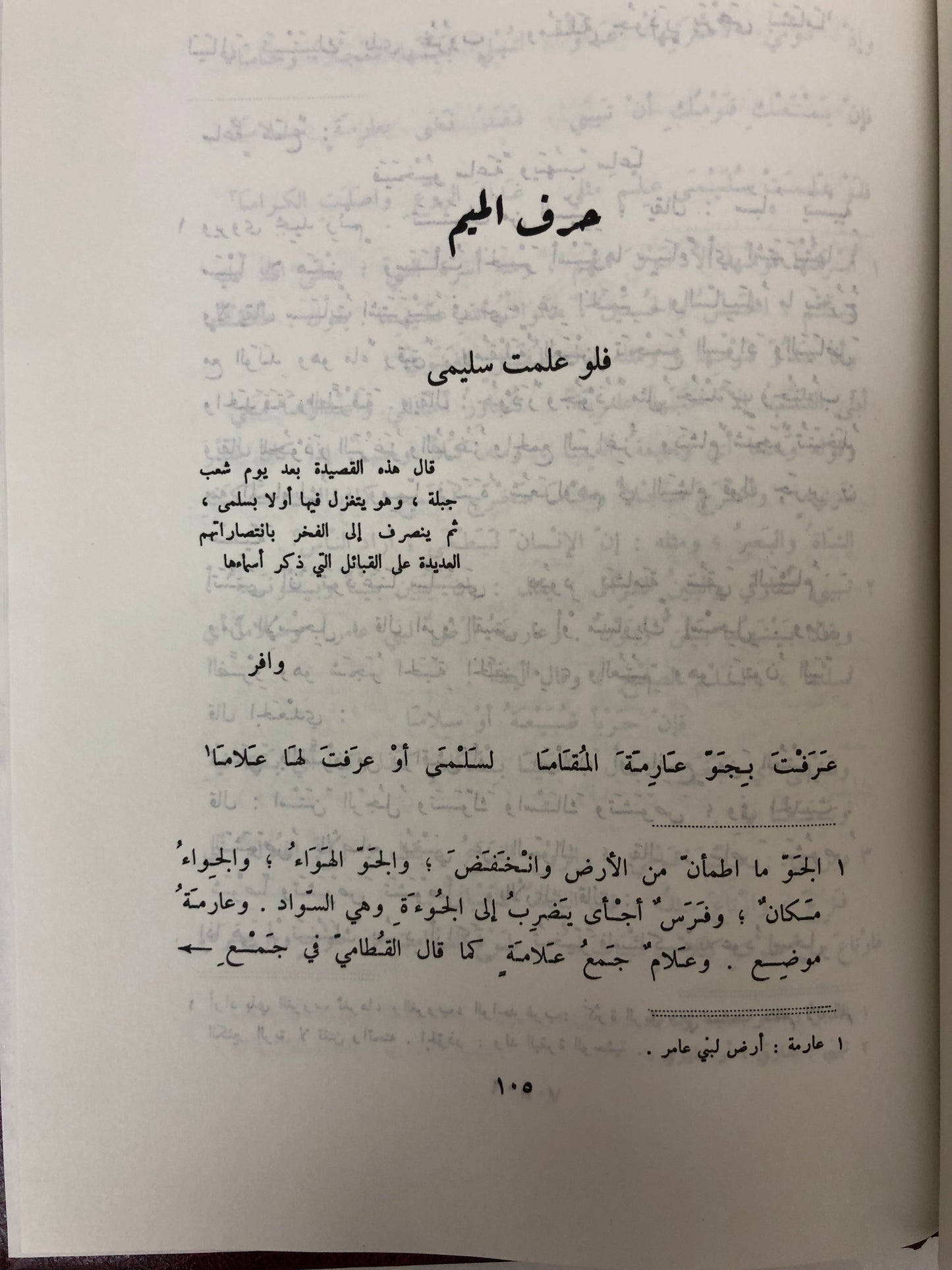 ديوان عامر بن الطفيل مجلد