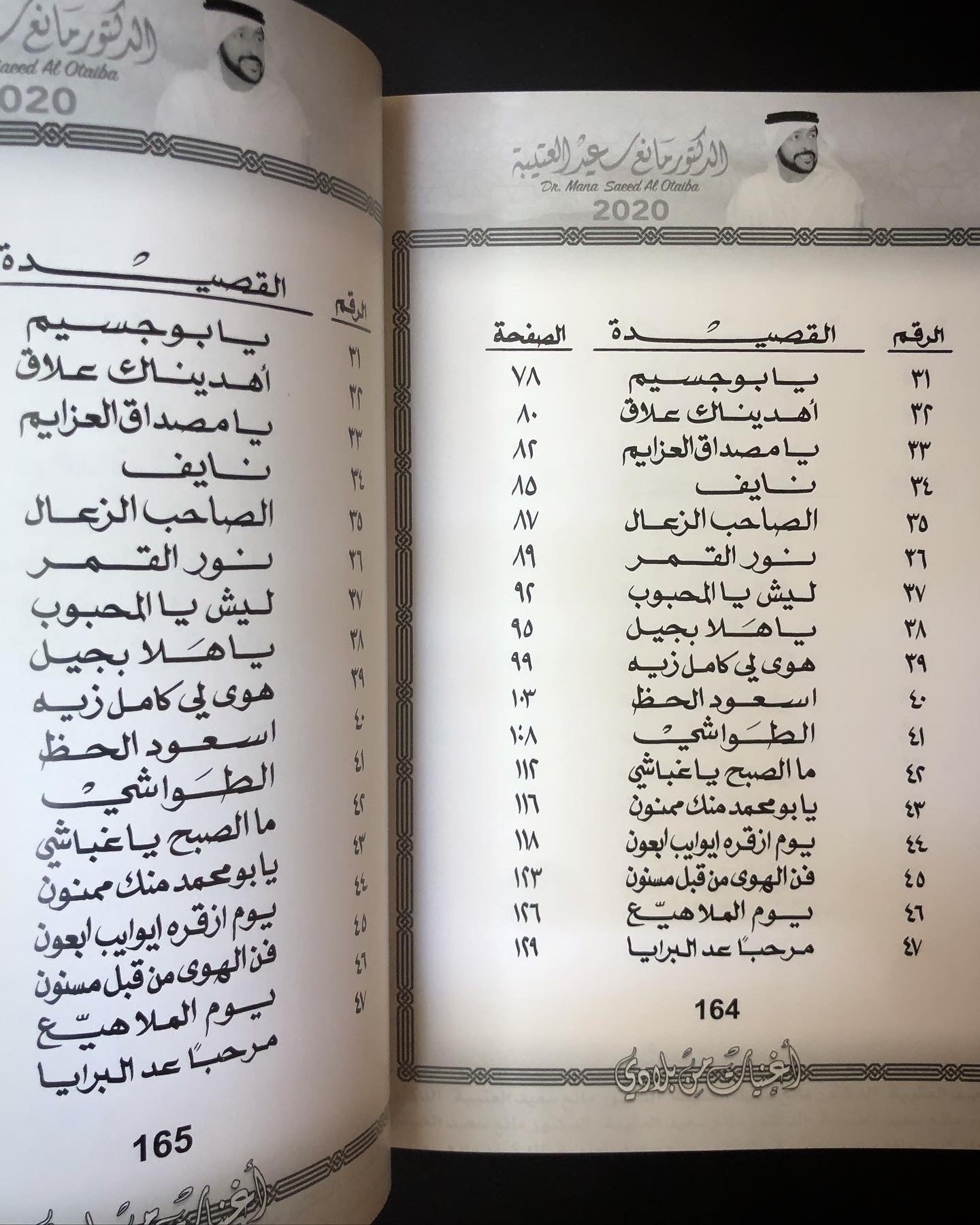 01 أغنيات من بلادي : الدكتور مانع سعيد العتيبه رقم (1) نبطي