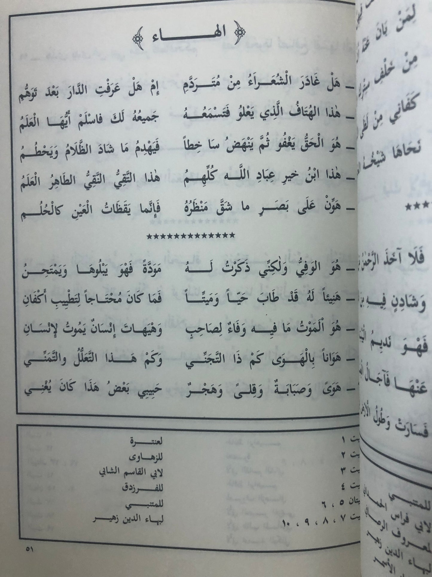 المفيد في المطارحة الشعرية