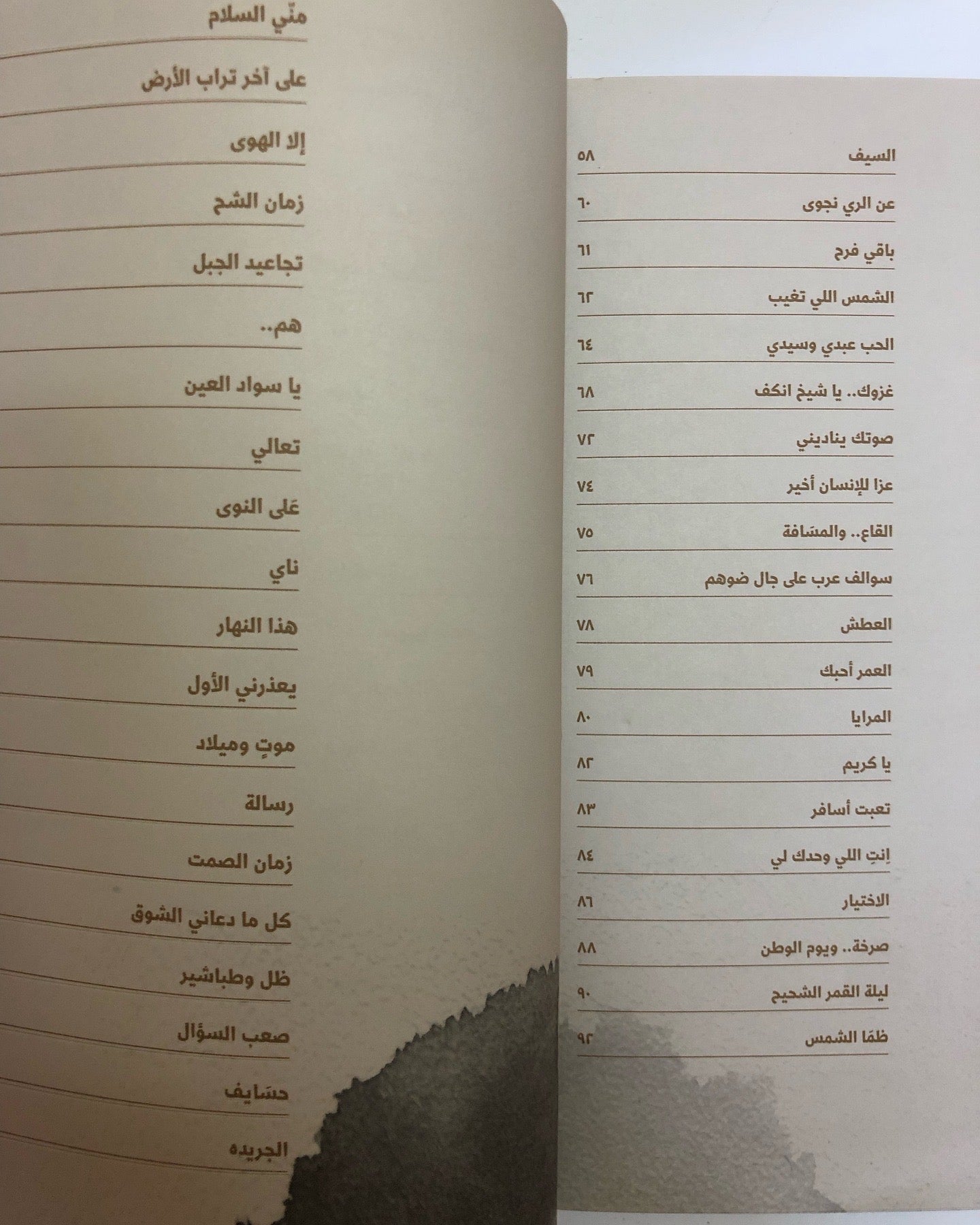 ما ينقش العصفور في تمرة العذق : بدر بن عبدالمحسن