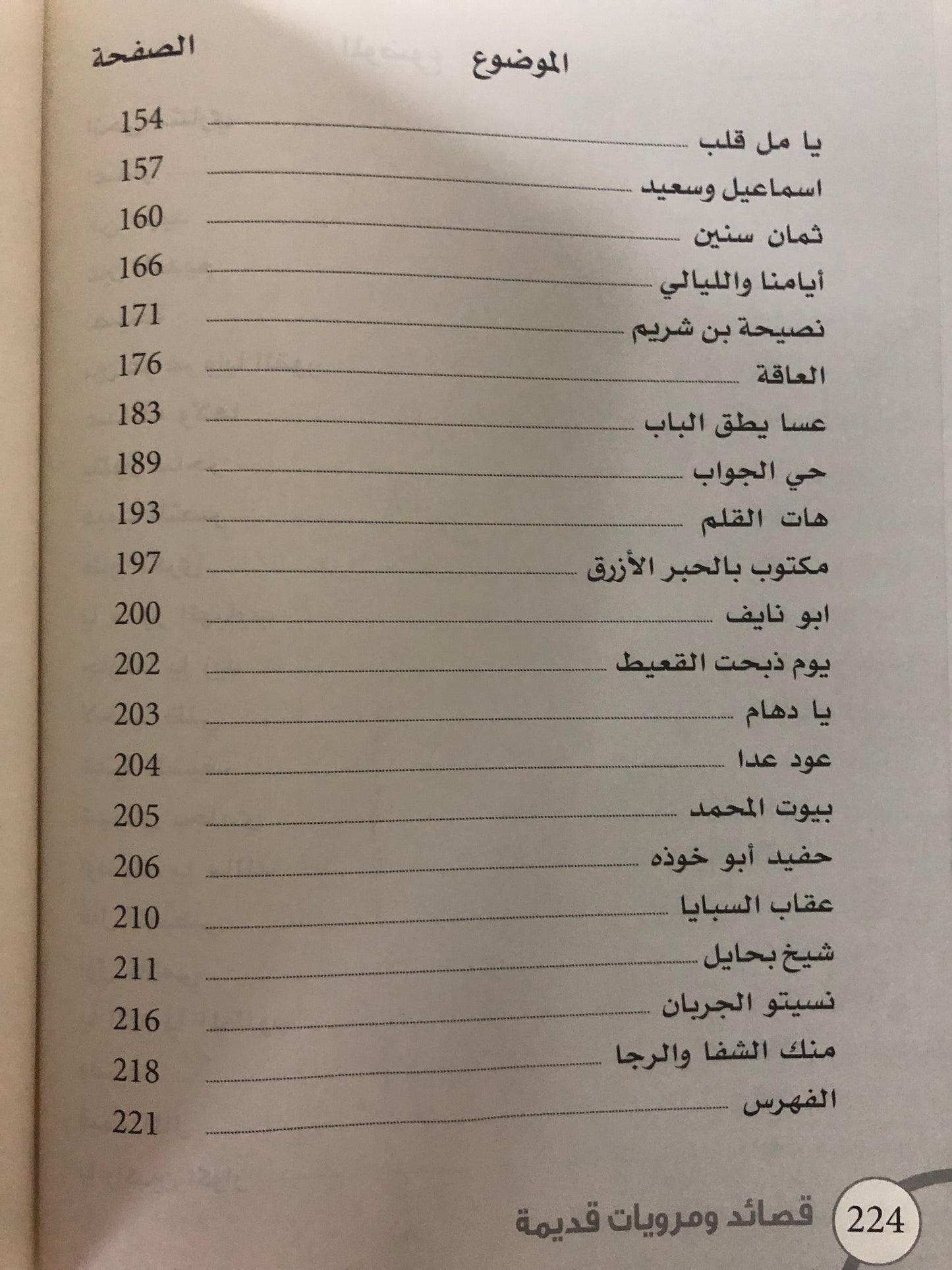 قصائد ومرويات قديمة للشاعر ثروي هادي الفند