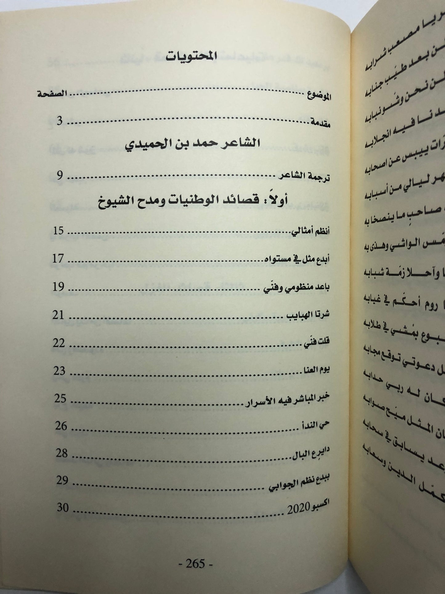 ‎ديوان مثايل : مثايل وأشعار من البادية