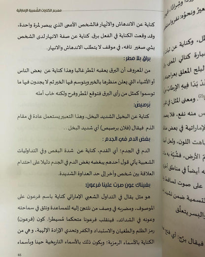 معجم الكنايات الشعبية الإماراتية