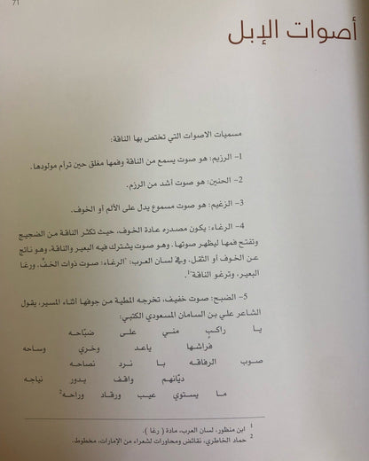الإبل في التراث الإماراتي