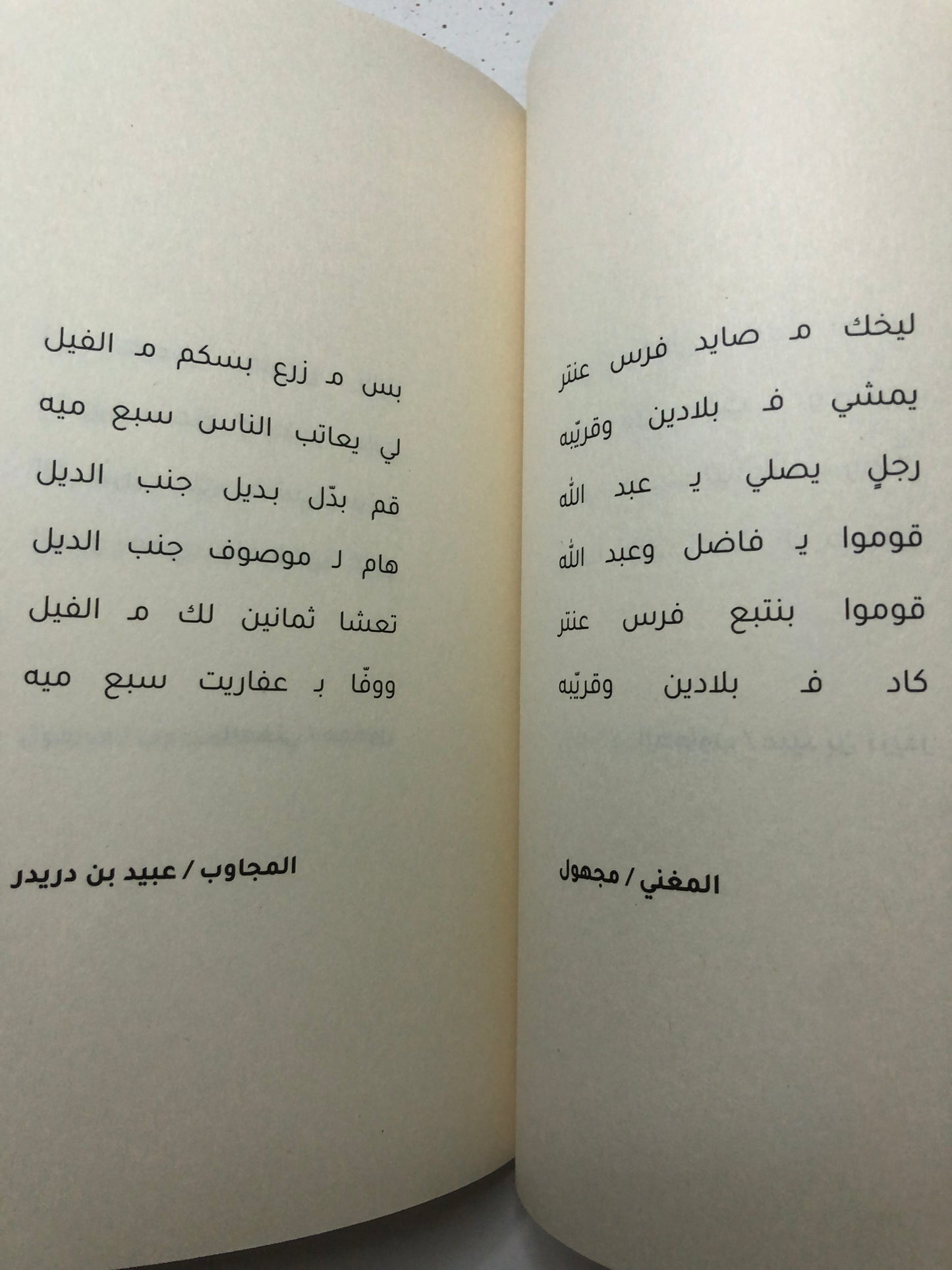 فن الميدان : قصائد من التراث