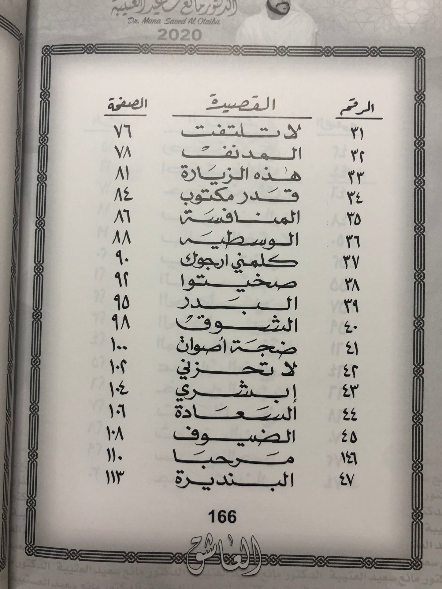 العاشق : الدكتور مانع سعيد العتيبة رقم (53) نبطي