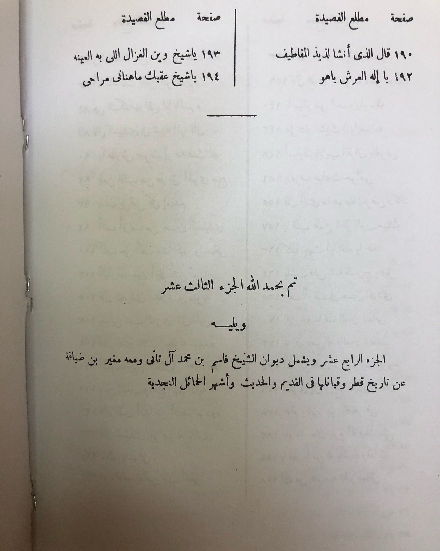 الأزهار النادية من أشعار البادية ١٣