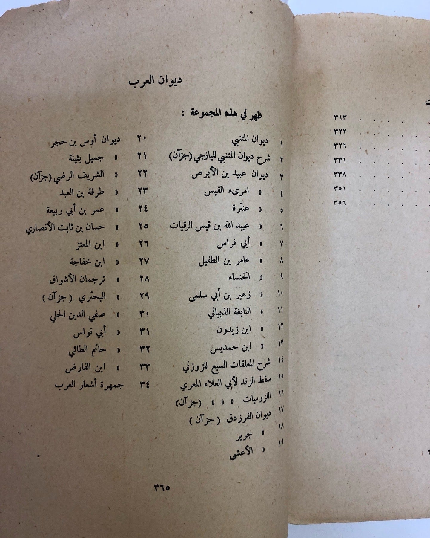 جمهرة أشعر العرب - طبعة قديمة