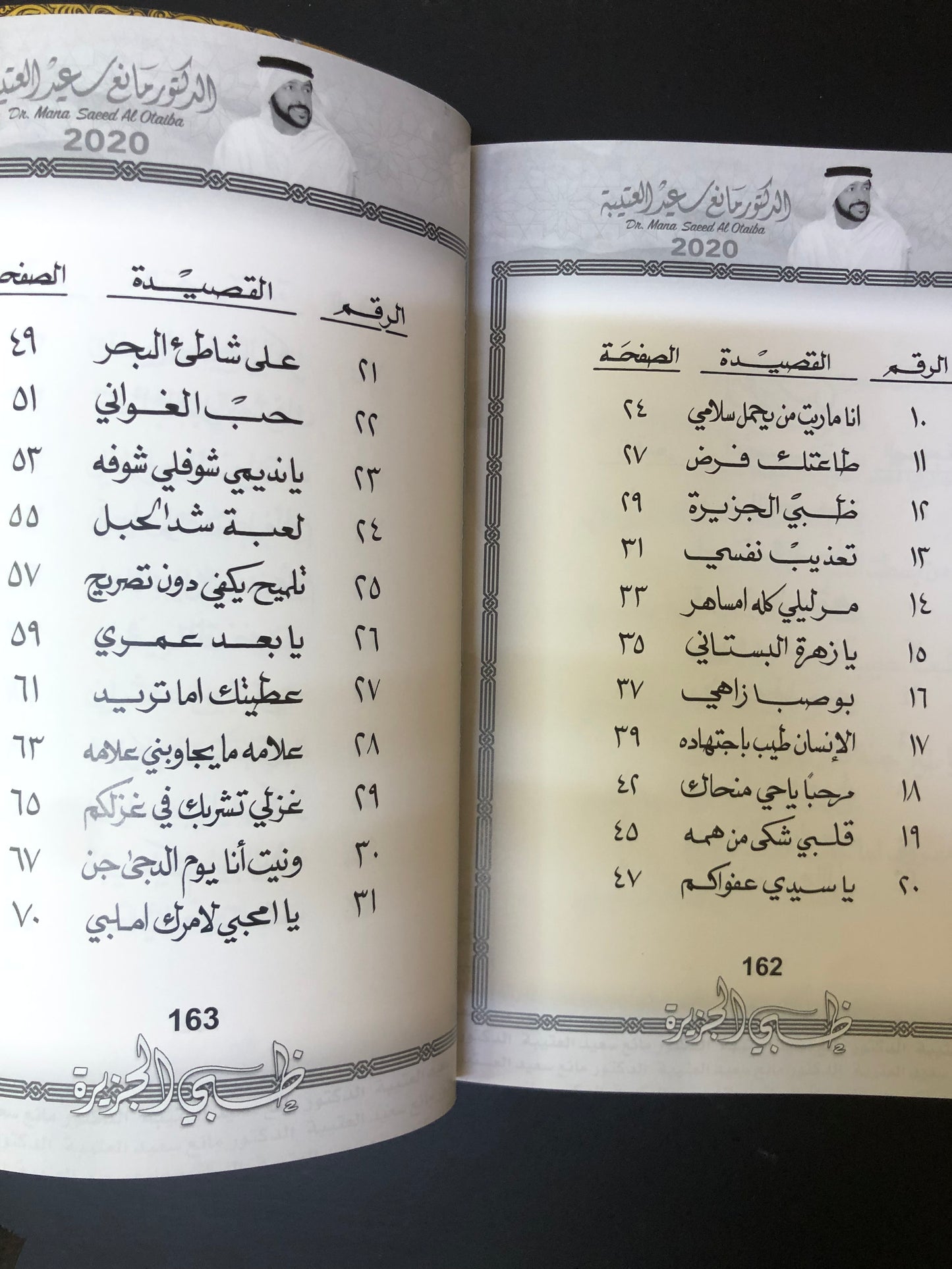 ظبي الجزيرة : الدكتور مانع سعيد العتيبه رقم (9) نبطي