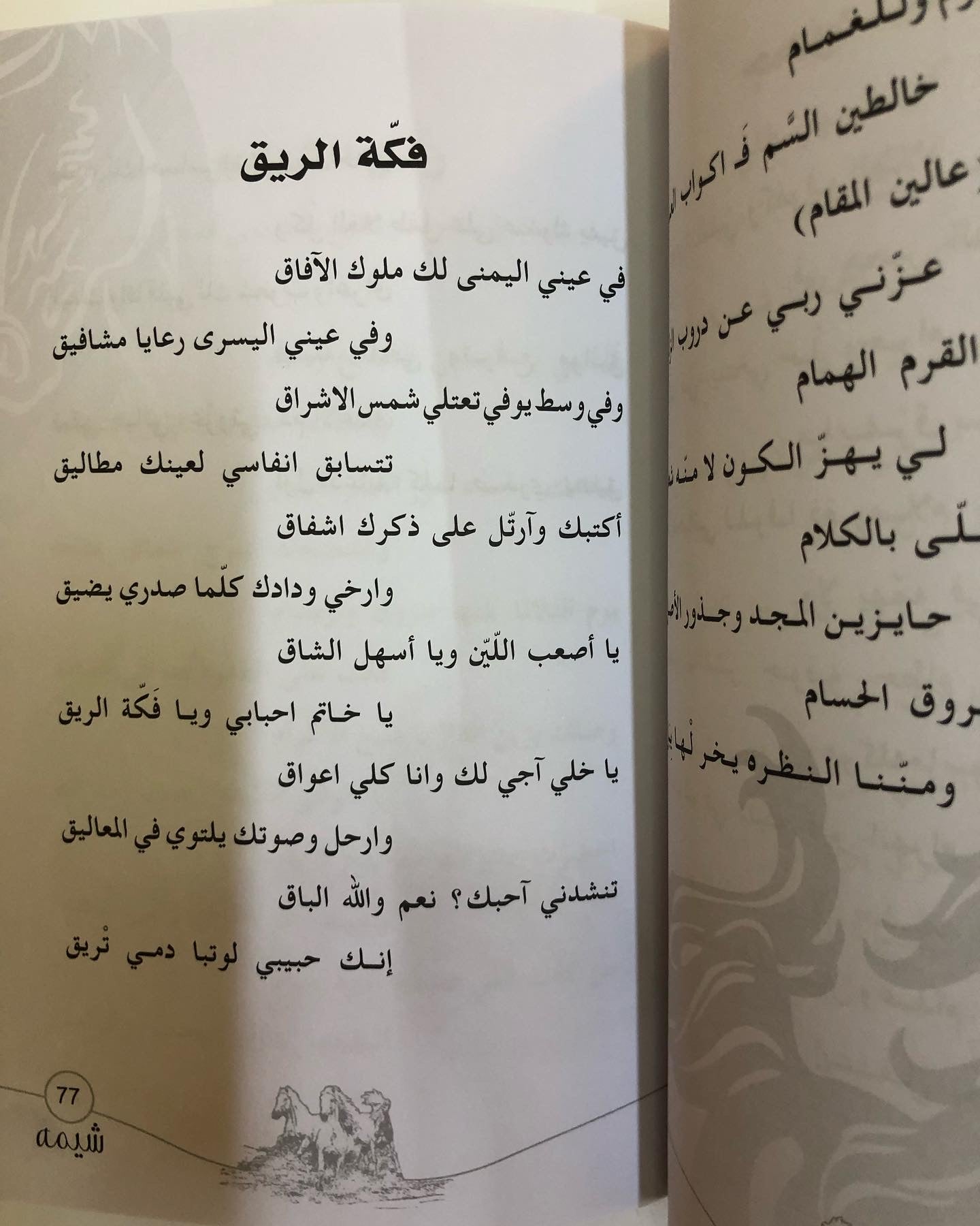 ديوان شيمة : للشاعرة ميثاء الهاملي