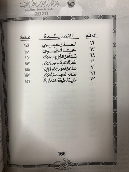 ‎الطيب : الدكتور مانع سعيد العتيبة رقم (47) نبطي