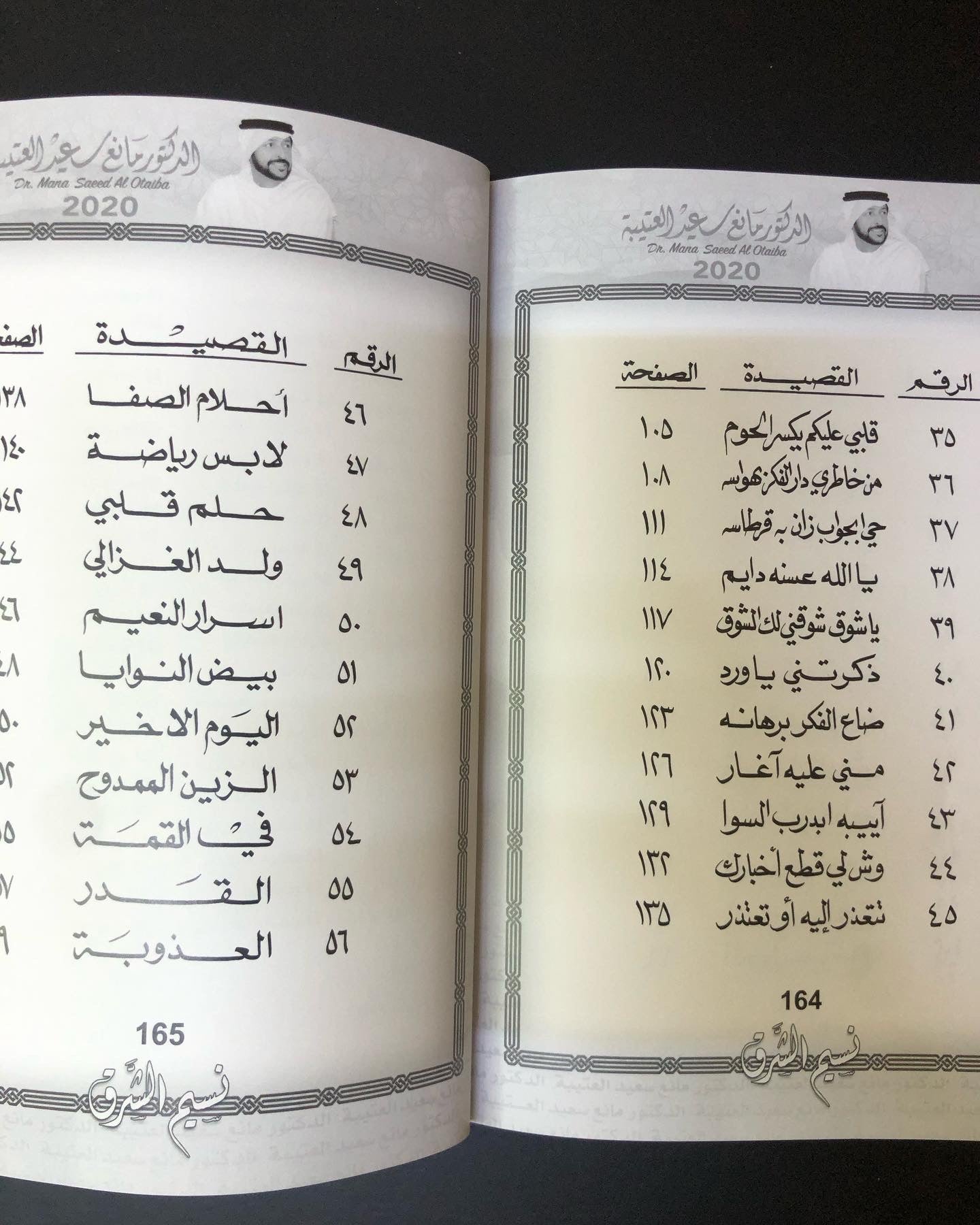 نسيم الشرق : الدكتور مانع سعيد العتيبه رقم (7) نبطي