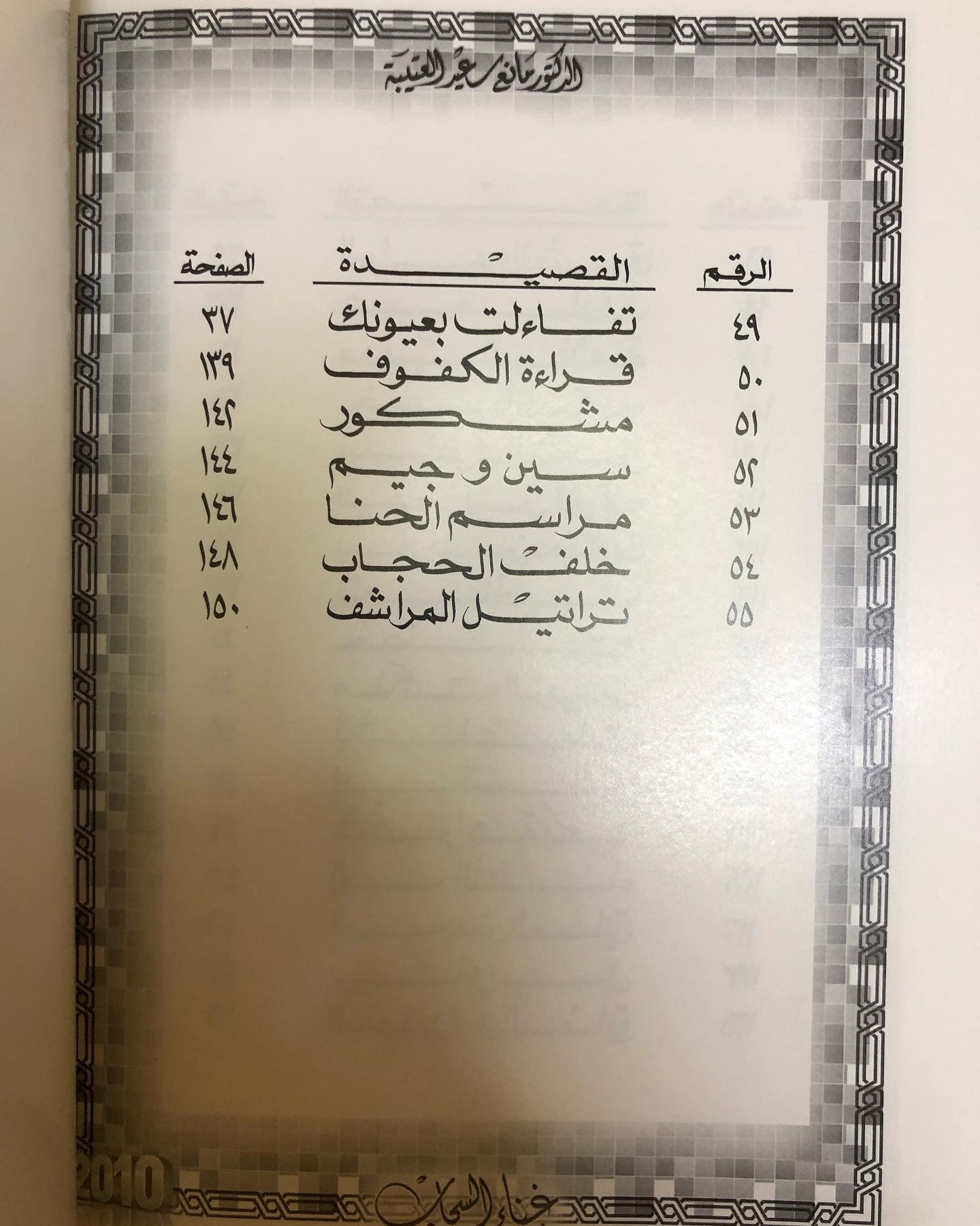 غناء السحاب : الدكتور مانع سعيد العتيبه ( 17 ) نبطي