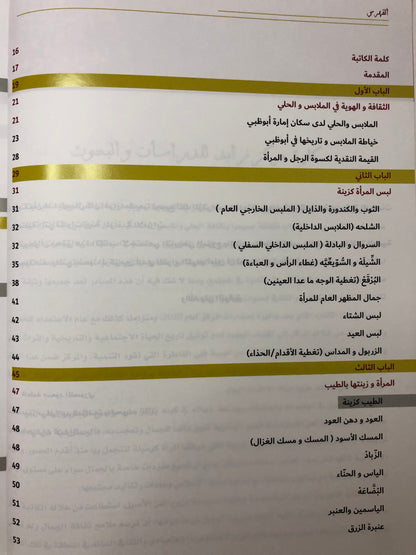 ‎ملابس وحلي سكان إمارة أبوظبي قبائل حلف بني ياس (1850-1950)