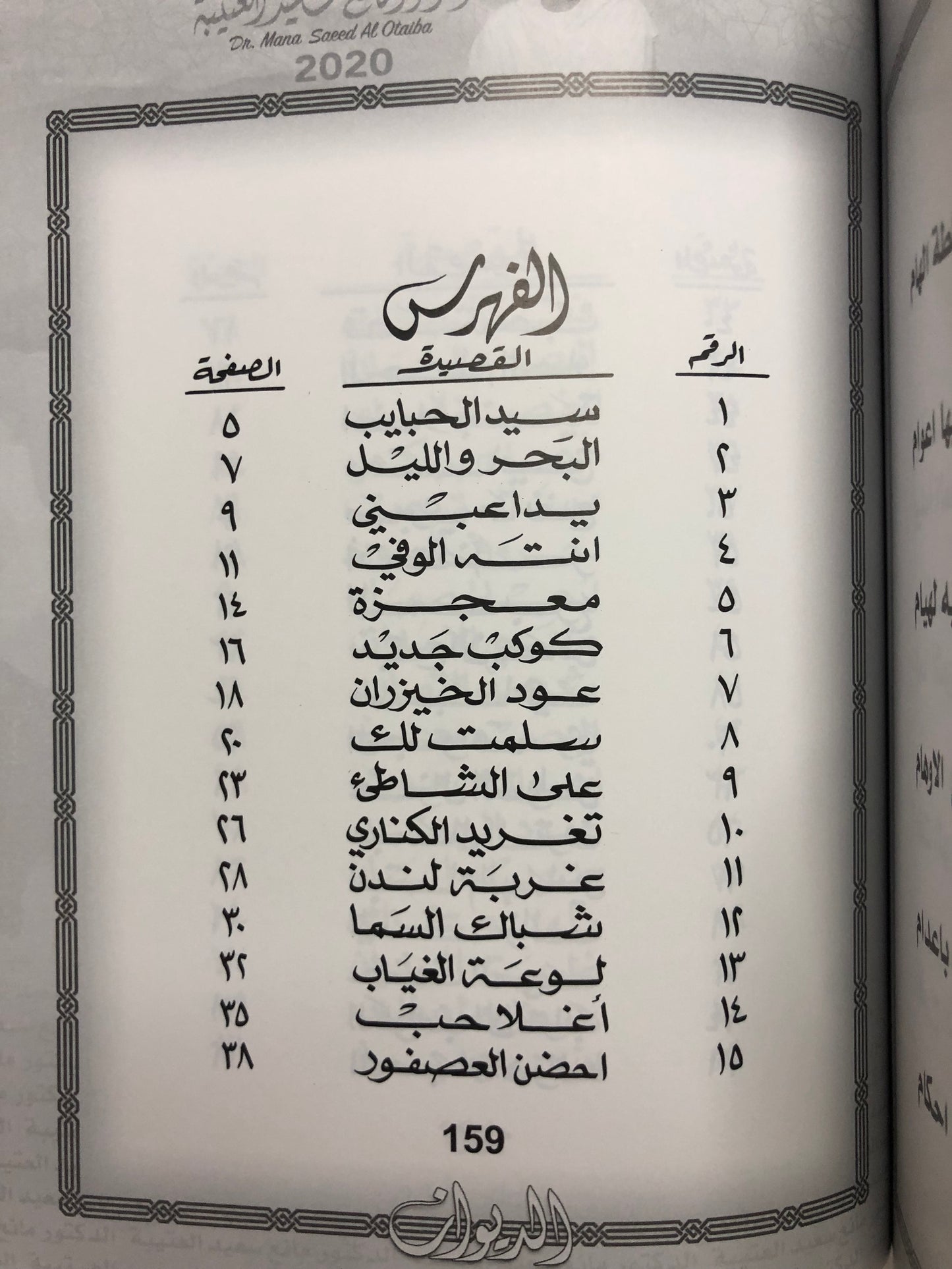 ‎الديوان : الدكتور مانع سعيد العتيبة رقم (55) نبطي