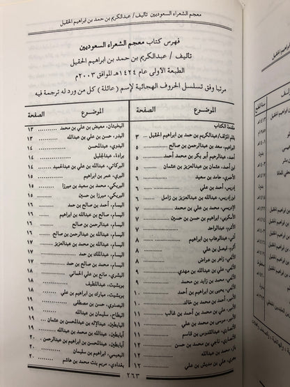 ‎معجم الشعراء السعوديين