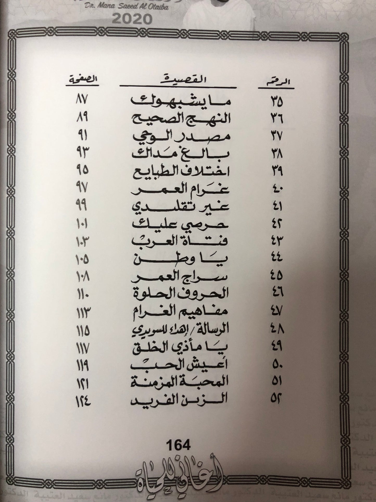 أغاني للحياة : الدكتور مانع سعيد العتيبة رقم (42) نبطي