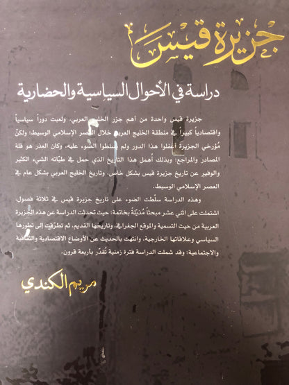 ‎جزيرة قيس : دراسة في الأحوال السياسية والحضارية