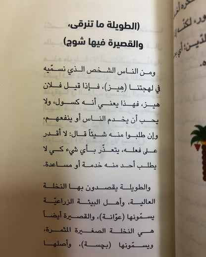 النخلة في الأمثال الشعبية : منتخب من كتاب "رحلة بين سطور الأمثال"