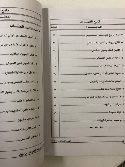 ديوان صالح بن فهد بن سبيل : الجزء الثاني