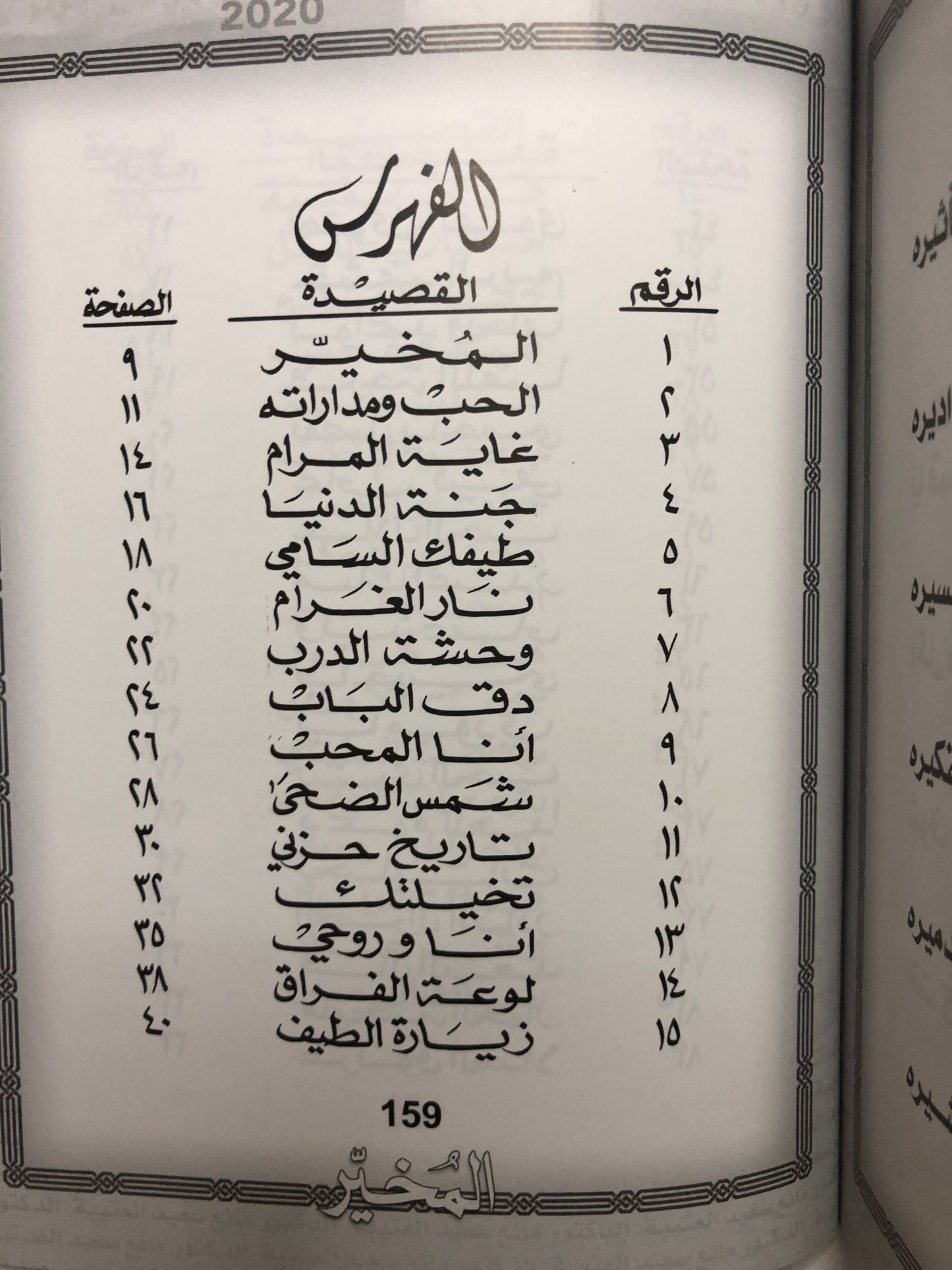 المخير : الدكتور مانع سعيد العتيبة رقم (54) نبطي