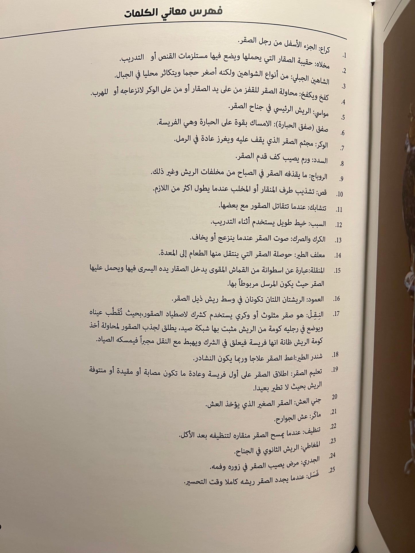 ⁨ رياضة الصيد بالصقور عند العرب : تاريخ لطريقة حياة