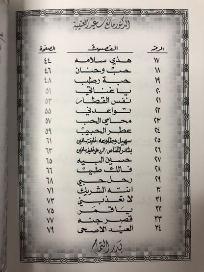 ‎بدر التمام : الدكتور مانع سعيد العتيبه رقم (34) نبطي