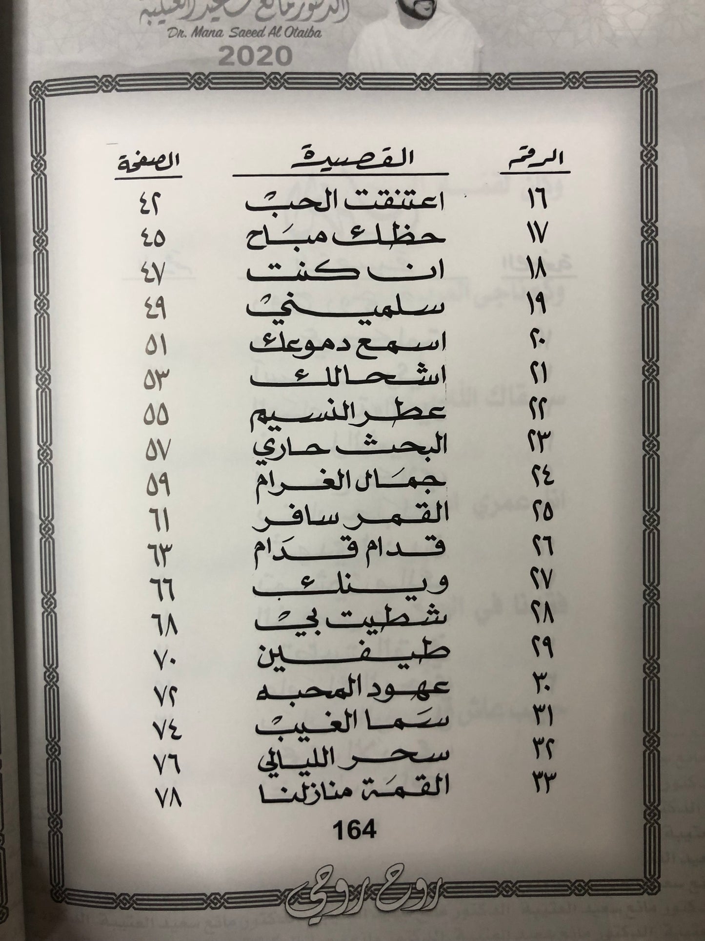 روح روحي : الدكتور مانع سعيد العتيبة رقم (64) نبطي