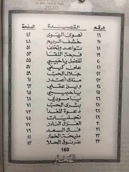 المخير : الدكتور مانع سعيد العتيبة رقم (54) نبطي