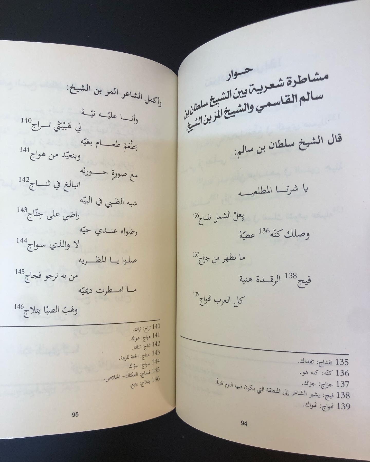 ديوان عبرة الأيام : الشيخ سلطان بن سالم القاسمي