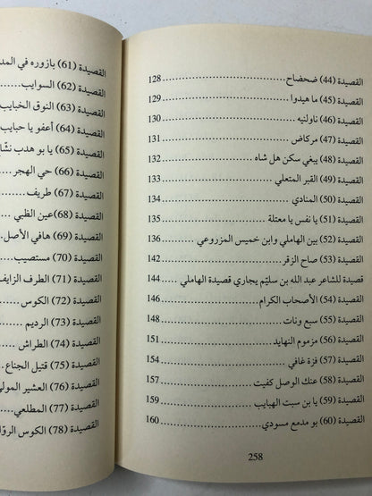 الأريج في أشعار ابن عتيج : شاعر الظفرة