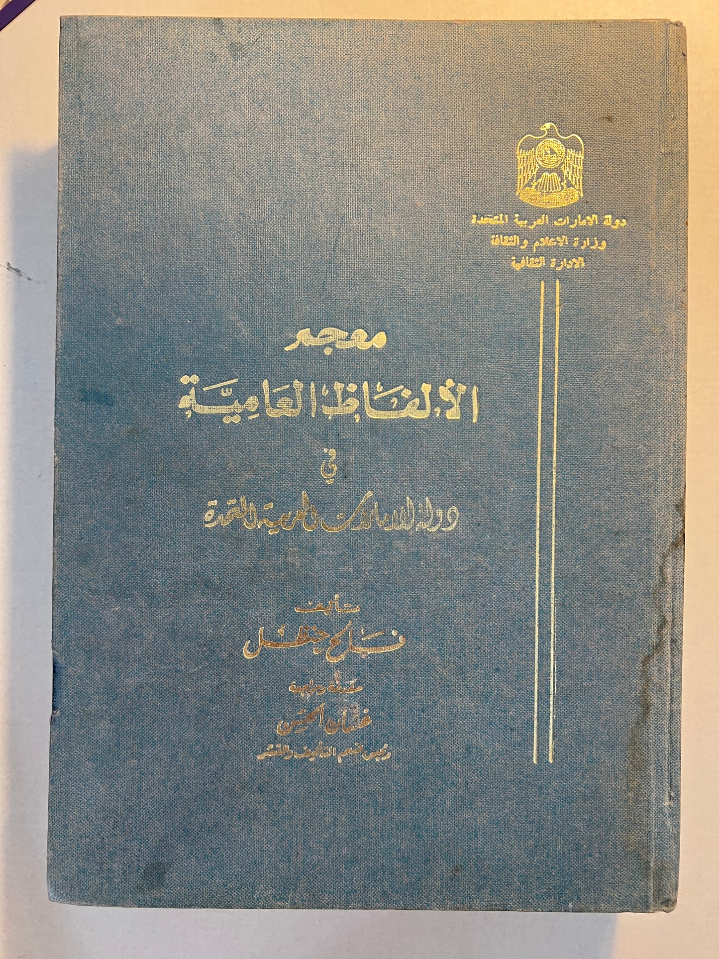 معجم الألفاظ العامية في دولة الإمارات العربية المتحدة الطبعة الأولى