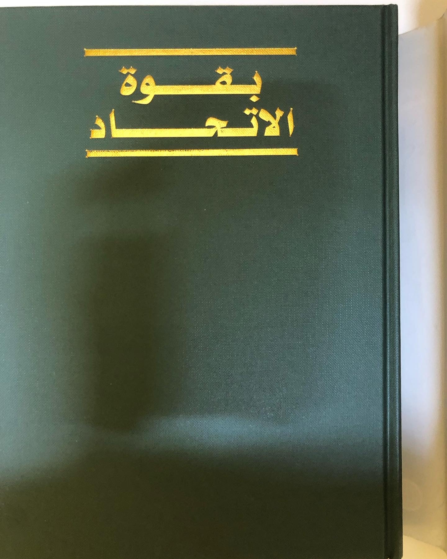 بقوة الاتحاد : صاحب السمو الشيخ زايد بن سلطان آل نهيان القائد والدولة