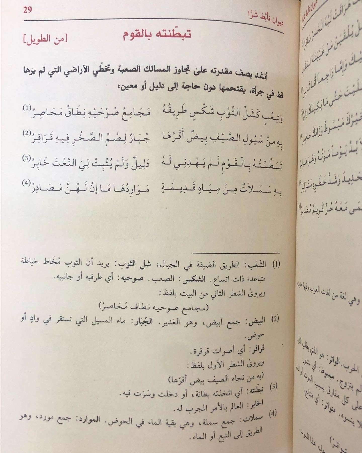 ديوان تأبط شراً / اعتنى به عبدالرحمن المصطاوي