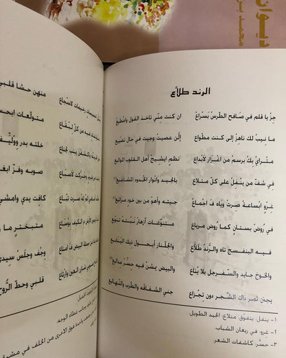 ديوان بن زنيد : محمد بن ثاني بن زنيد 
الطبعة الفاخرة /صندوق حافظ