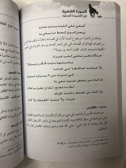 الصورة الشعرية في القصيدة النبطية : دراسة موضوعية وصفية تطبيقية