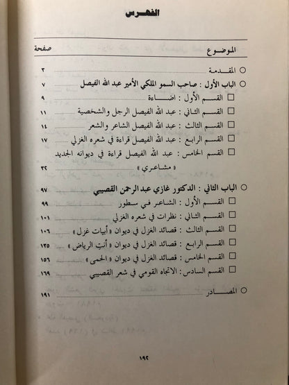 مع الشاعرين المبدعين : الأمير عبدالله الفيصل والدكتور غازي القصيبي