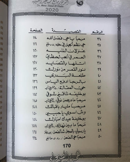 همس الصحراء : الدكتور مانع سعيد العتيبه رقم (4) نبطي