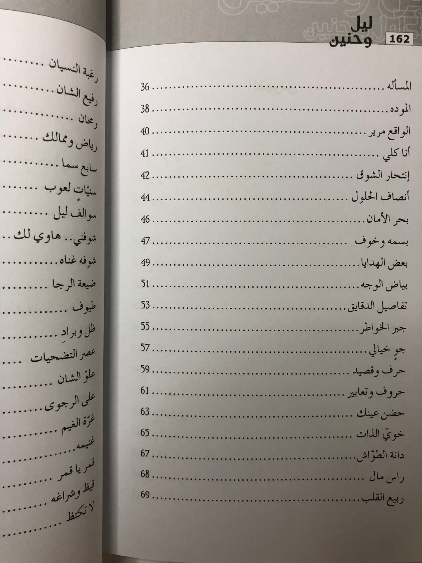 ليل وحنين : شعر فاطمة الهاشمي "ليالي"