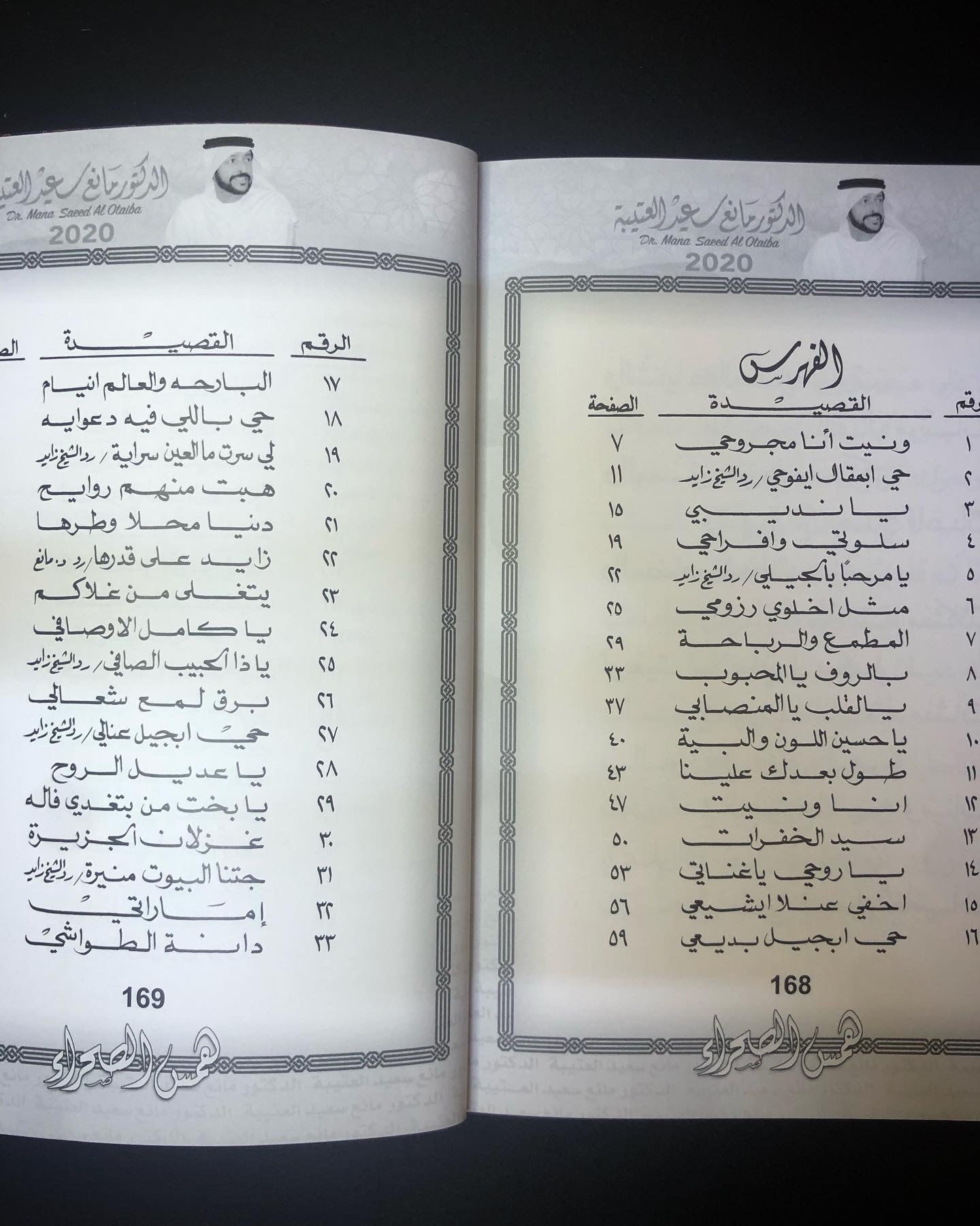 همس الصحراء : الدكتور مانع سعيد العتيبه رقم (4) نبطي