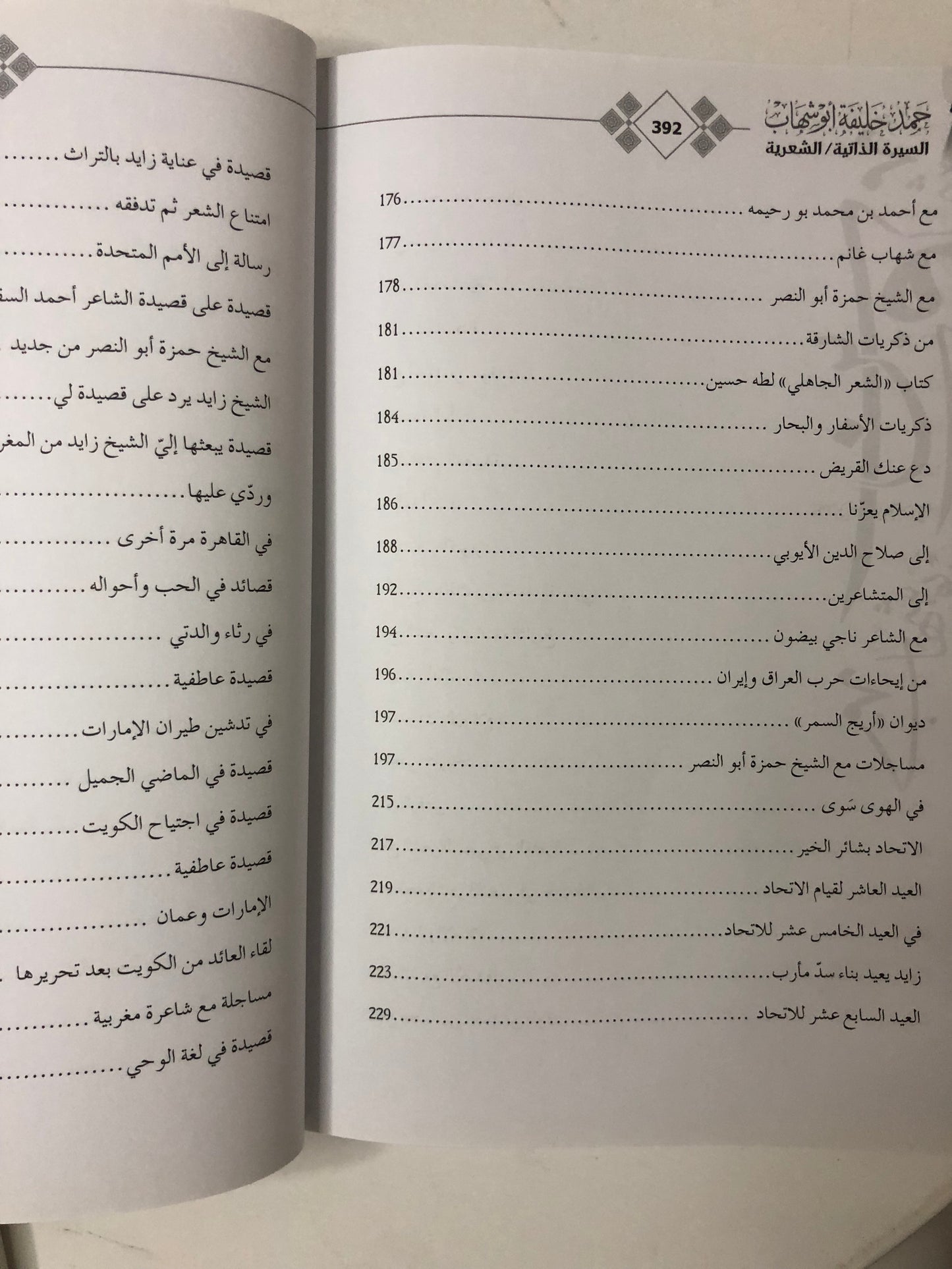 حمد خليفة أبوشهاب : السيرة الذاتية/الشعرية