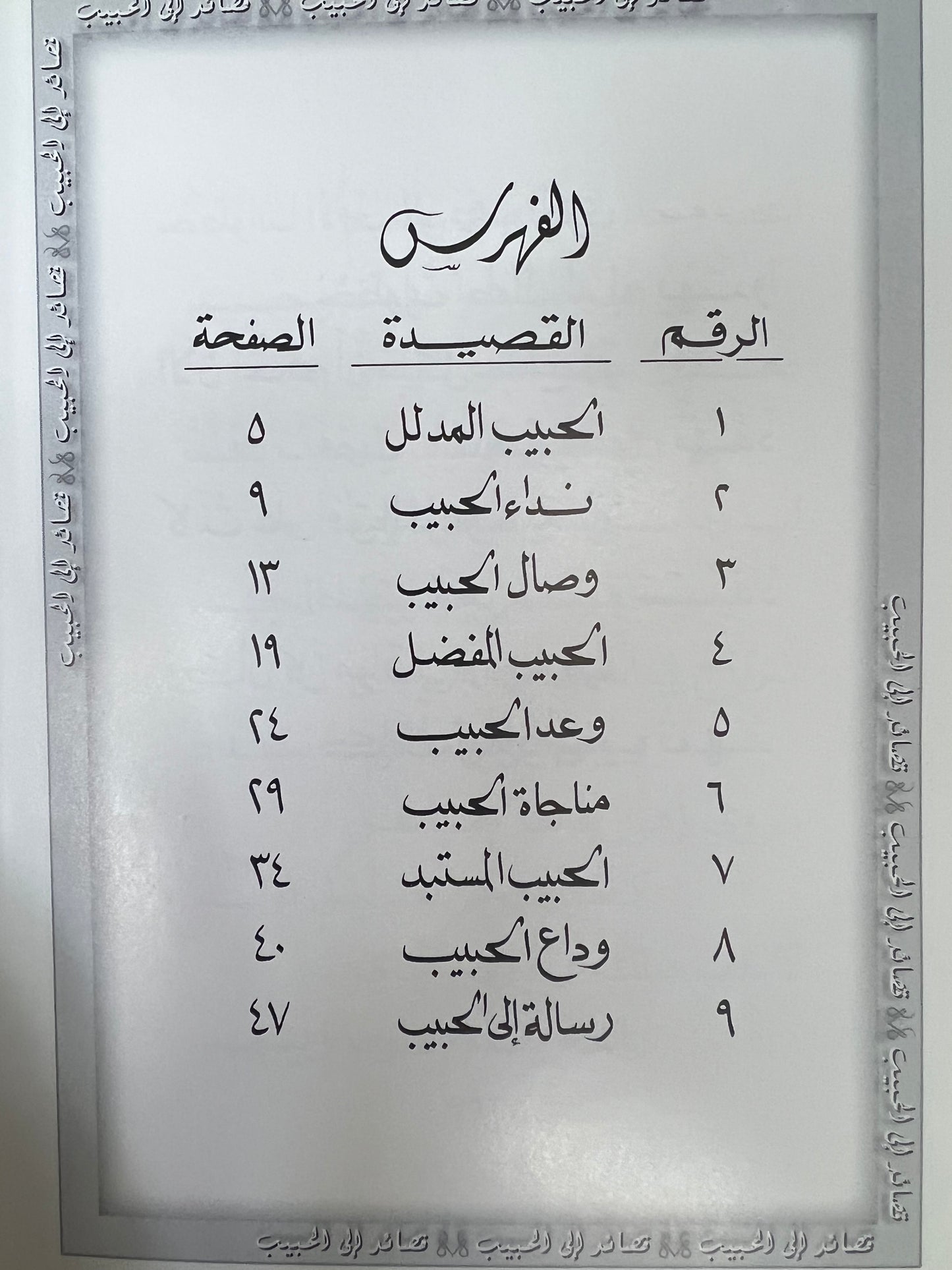 ⁨ ديوان قصائد إلى الحبيب الدكتور مانع العتيبه فصيح
